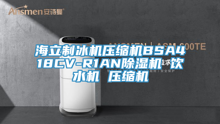 海立制冰机压缩机BSA418CV-R1AN除湿机 饮水机 压缩机