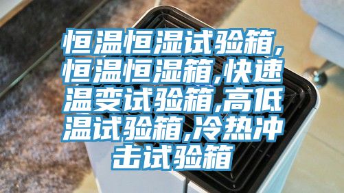 恒温恒湿试验箱,恒温恒湿箱,快速温变试验箱,高低温试验箱,冷热冲击试验箱