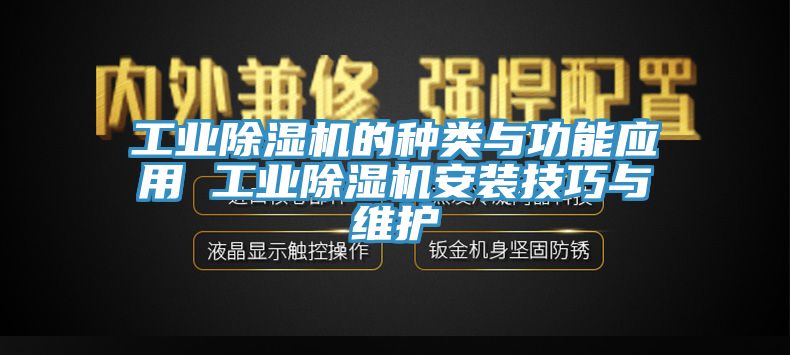 工业除湿机的种类与功能应用 工业除湿机安装技巧与维护