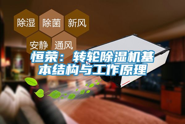 恒荣：转轮除湿机基本结构与工作原理