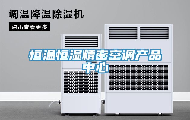 恒温恒湿精密空调产品中心