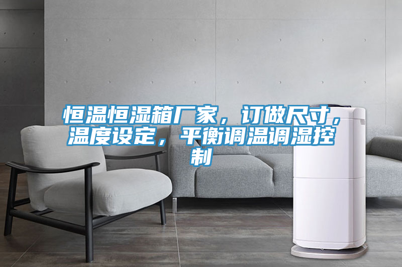 恒温恒湿箱厂家，订做尺寸，温度设定，平衡调温调湿控制