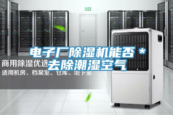 电子厂除湿机能否＊去除潮湿空气