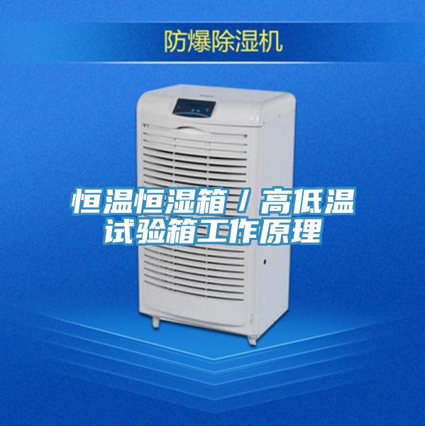 恒温恒湿箱／高低温试验箱工作原理