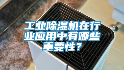 工业除湿机在行业应用中有哪些重要性？