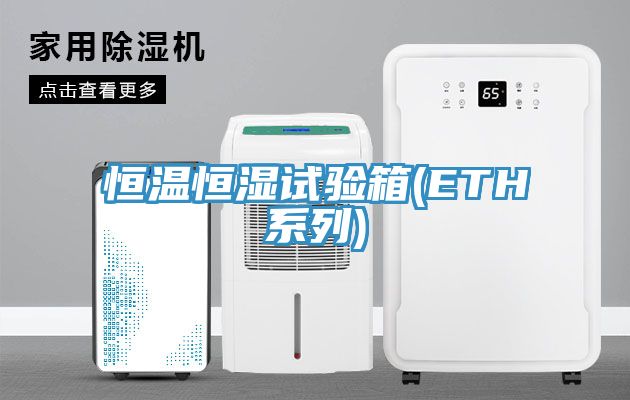 恒温恒湿试验箱(ETH系列)
