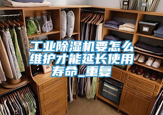 工业除湿机要怎么维护才能延长使用寿命_重复