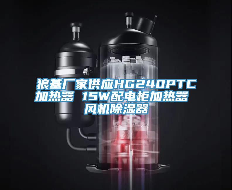 狼基厂家供应HG240PTC加热器 15W配电柜加热器 风机除湿器