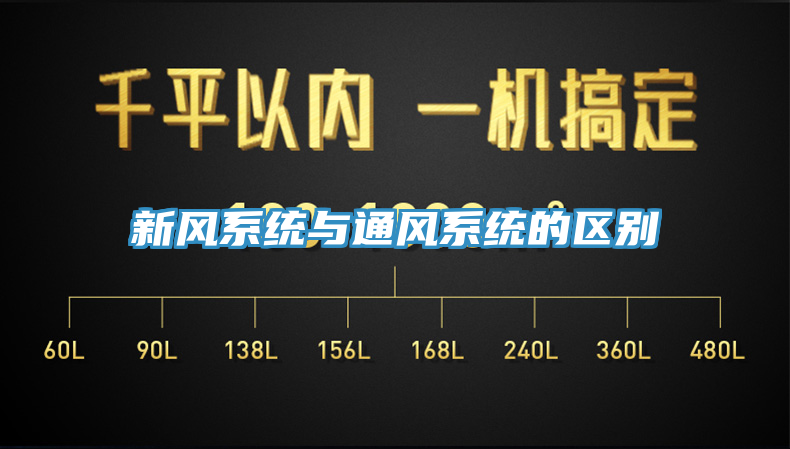 新风系统与通风系统的区别