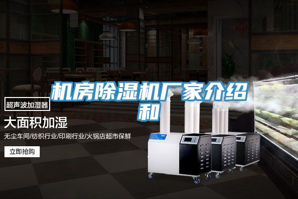 机房除湿机厂家介绍和