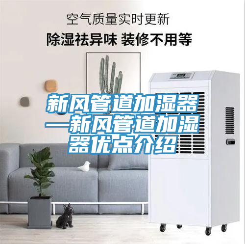 新风管道加湿器—新风管道加湿器优点介绍