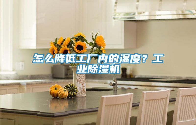 怎么降低工厂内的湿度？工业除湿机