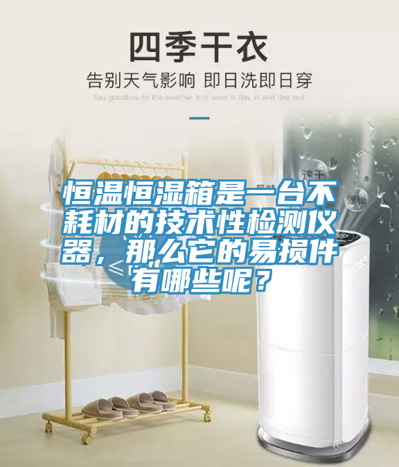 恒温恒湿箱是一台不耗材的技术性检测仪器，那么它的易损件有哪些呢？