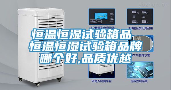 恒温恒湿试验箱品 恒温恒湿试验箱品牌哪个好,品质优越