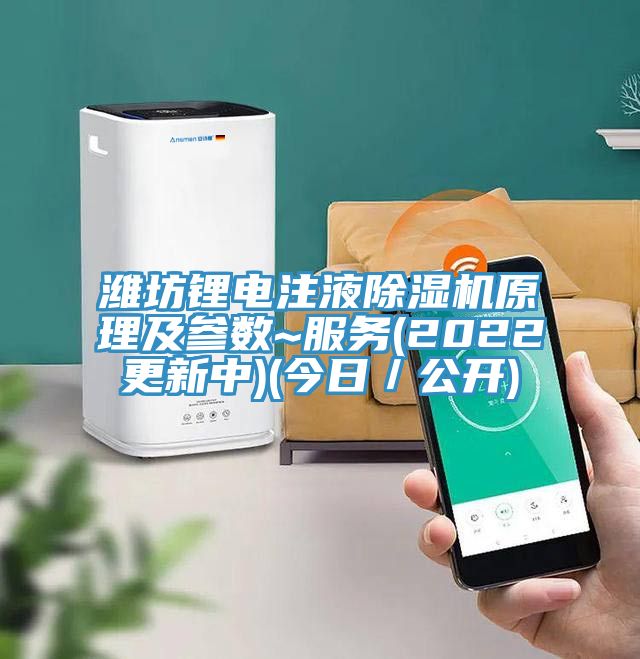潍坊锂电注液除湿机原理及参数~服务(2022更新中)(今日／公开)