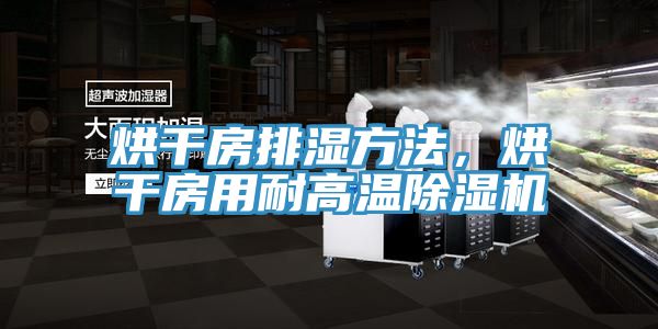 烘干房排湿方法，烘干房用耐高温除湿机