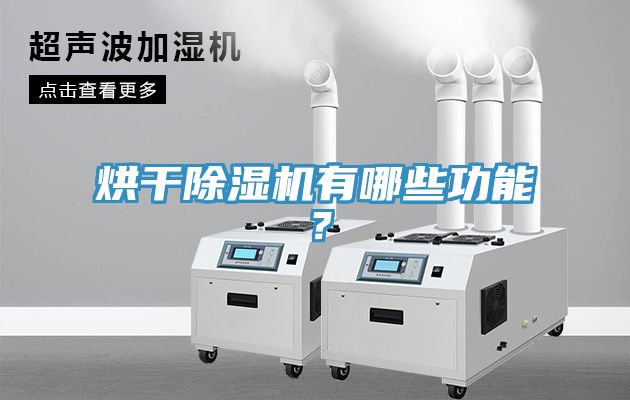 烘干除湿机有哪些功能？