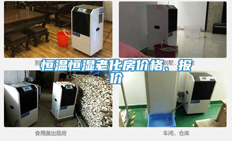 恒温恒湿老化房价格、报价