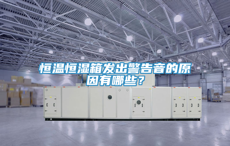 恒温恒湿箱发出警告音的原因有哪些？