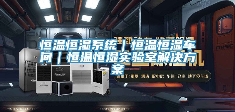 恒温恒湿系统｜恒温恒湿车间｜恒温恒湿实验室解决方案