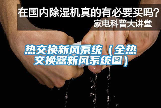热交换新风系统（全热交换器新风系统图）