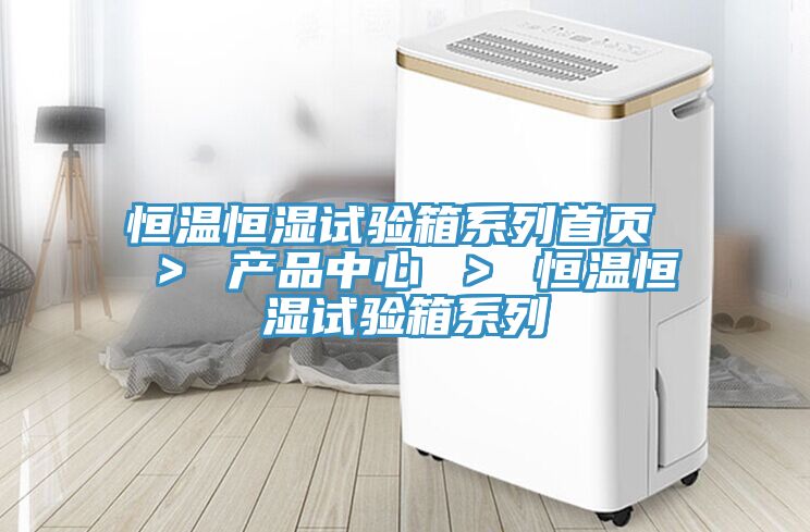 恒温恒湿试验箱系列首页 ＞ 产品中心 ＞ 恒温恒湿试验箱系列