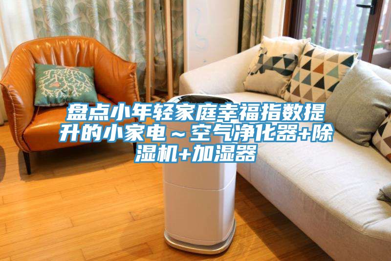 盘点小年轻家庭幸福指数提升的小家电～空气净化器+除湿机+加湿器