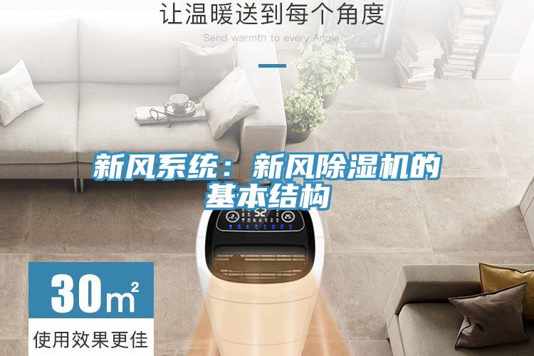 新风系统：新风除湿机的基本结构