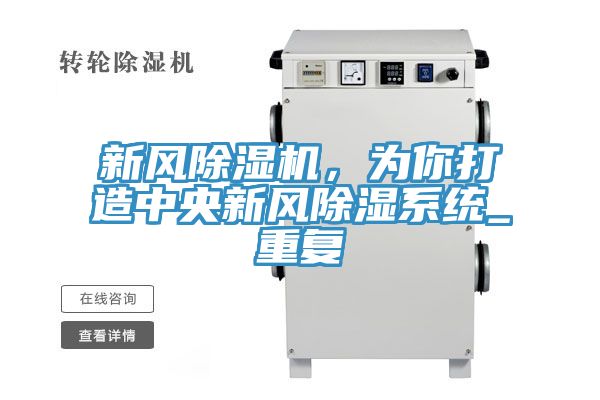 新风除湿机，为你打造中央新风除湿系统_重复