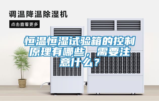 恒温恒湿试验箱的控制原理有哪些，需要注意什么？