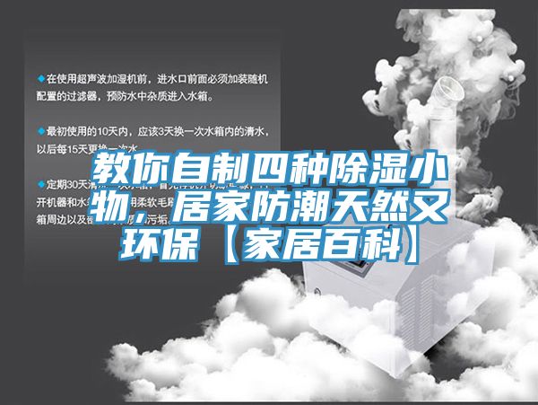 教你自制四种除湿小物，居家防潮天然又环保【家居百科】