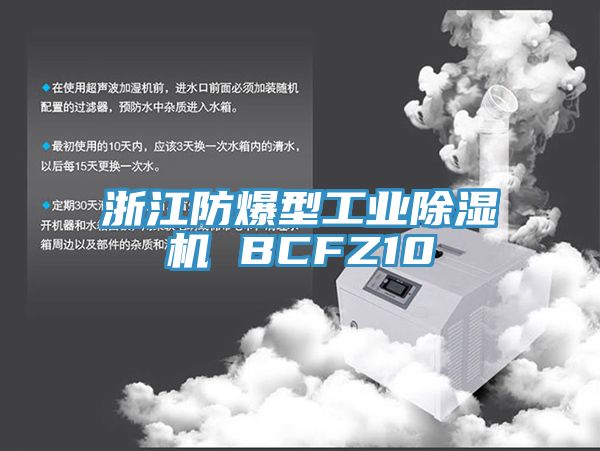 浙江防爆型工业除湿机 BCFZ10