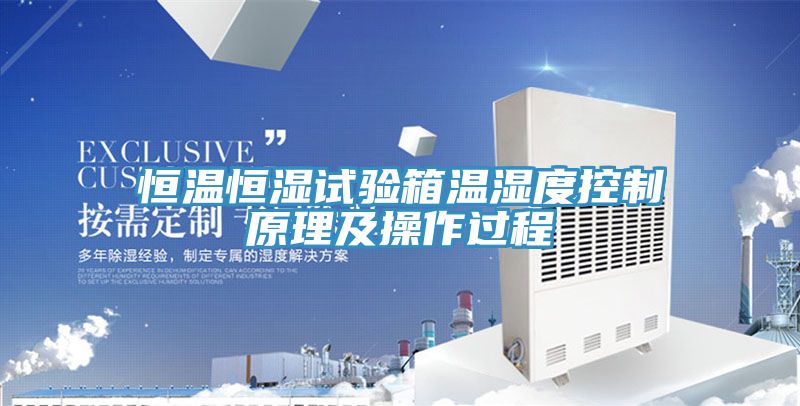 恒温恒湿试验箱温湿度控制原理及操作过程