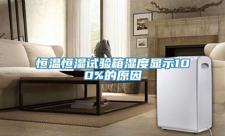 恒温恒湿试验箱湿度显示100%的原因