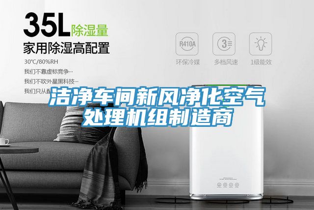 洁净车间新风净化空气处理机组制造商