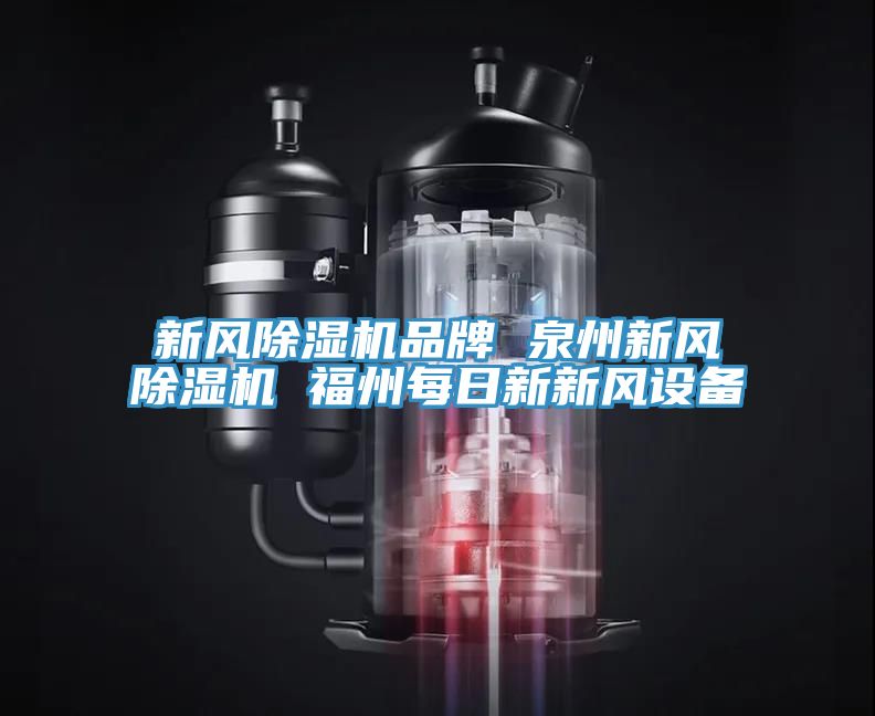 新风除湿机品牌 泉州新风除湿机 福州每日新新风设备