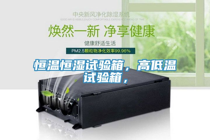 恒温恒湿试验箱，高低温试验箱，