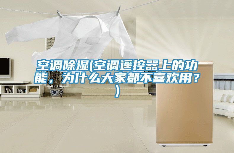 空调除湿(空调遥控器上的功能，为什么大家都不喜欢用？)