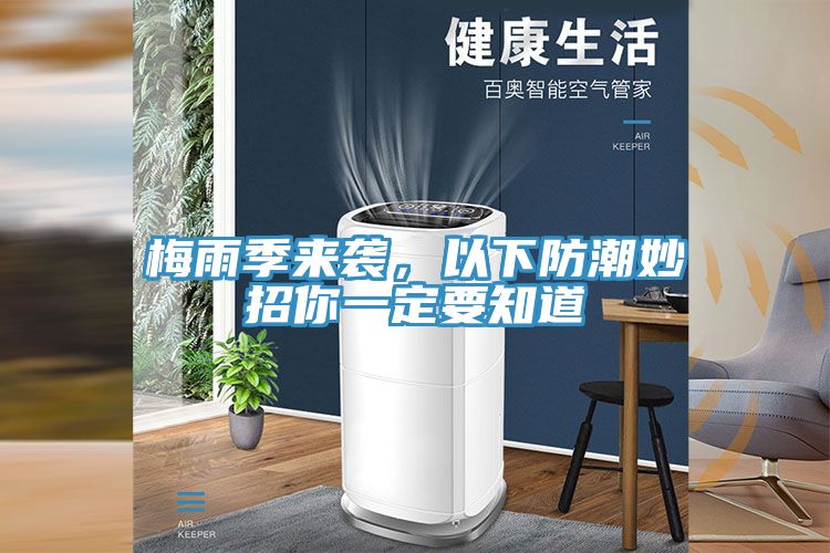 梅雨季来袭，以下防潮妙招你一定要知道