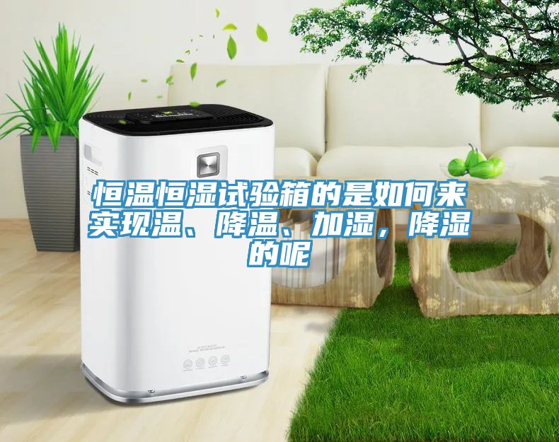 恒温恒湿试验箱的是如何来实现温、降温、加湿，降湿的呢