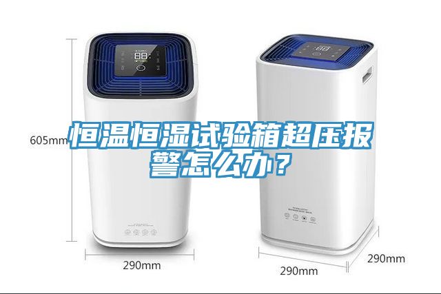 恒温恒湿试验箱超压报警怎么办？