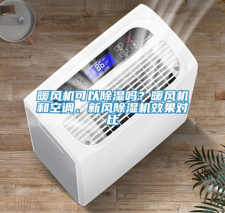 暖风机可以除湿吗？暖风机和空调、新风除湿机效果对比
