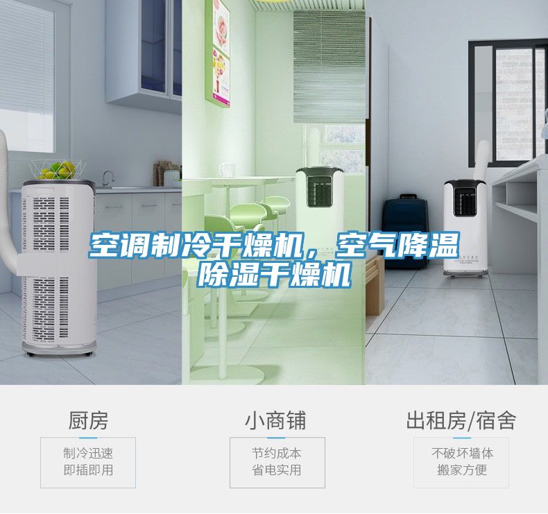 空调制冷干燥机，空气降温除湿干燥机
