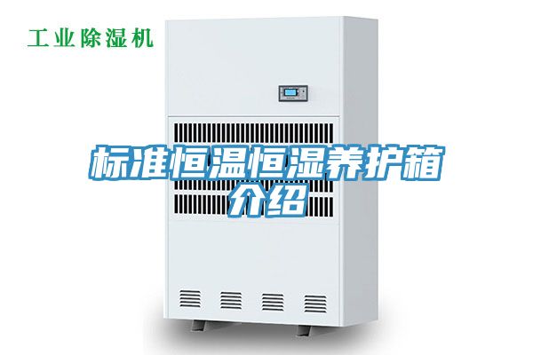 标准恒温恒湿养护箱介绍