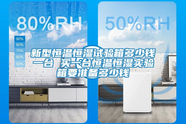 新型恒温恒湿试验箱多少钱一台 买一台恒温恒湿实验箱要准备多少钱