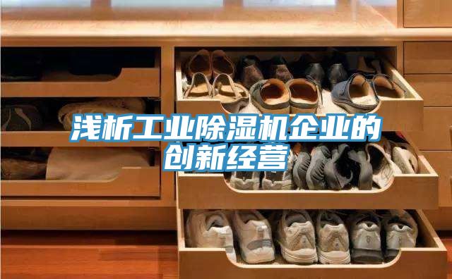 浅析工业除湿机企业的创新经营