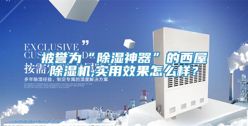 被誉为“除湿神器”的西屋除湿机,实用效果怎么样？