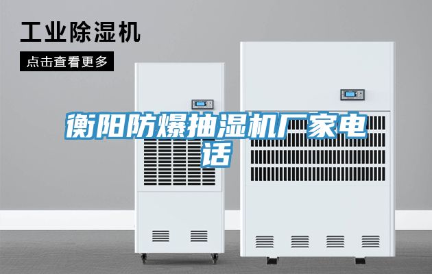衡阳防爆抽湿机厂家电话