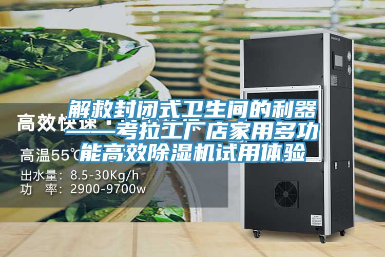 解救封闭式卫生间的利器——考拉工厂店家用多功能高效除湿机试用体验