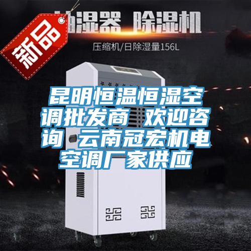 昆明恒温恒湿空调批发商 欢迎咨询 云南冠宏机电空调厂家供应